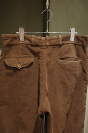 60's “ Duxbak” Cotton velour pants