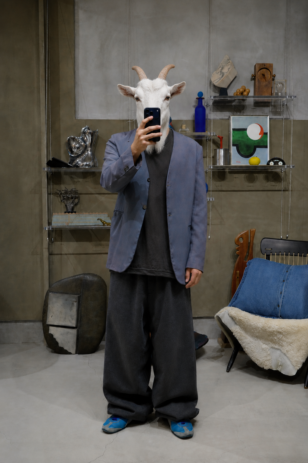bemerkung sweat wool slacks