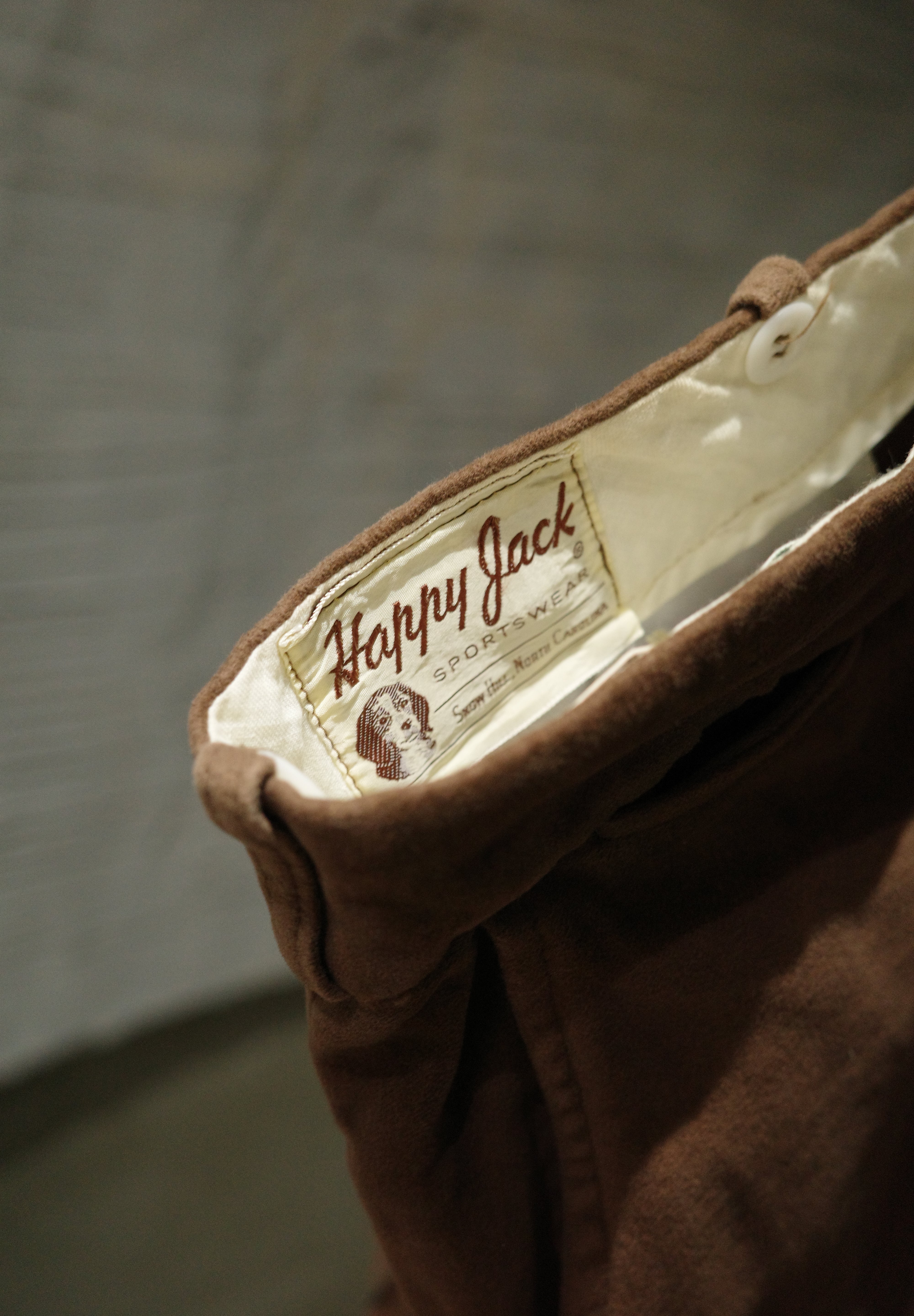 60's “ Duxbak” Cotton velour pants