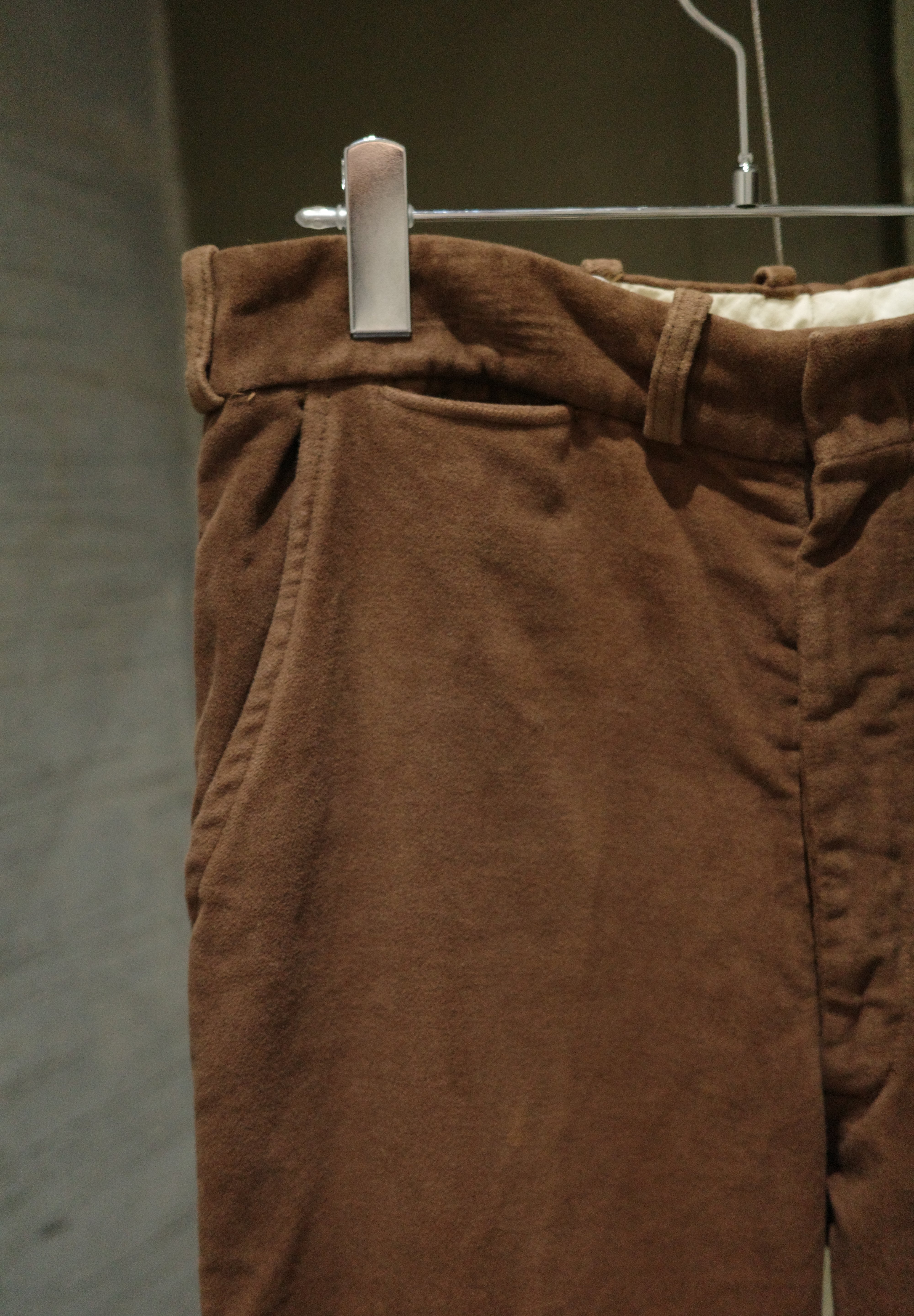 60's “ Duxbak” Cotton velour pants
