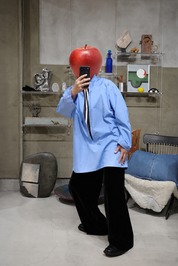 eskandar velour easy pants