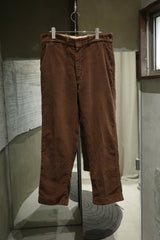 60's “ Duxbak” Cotton velour pants