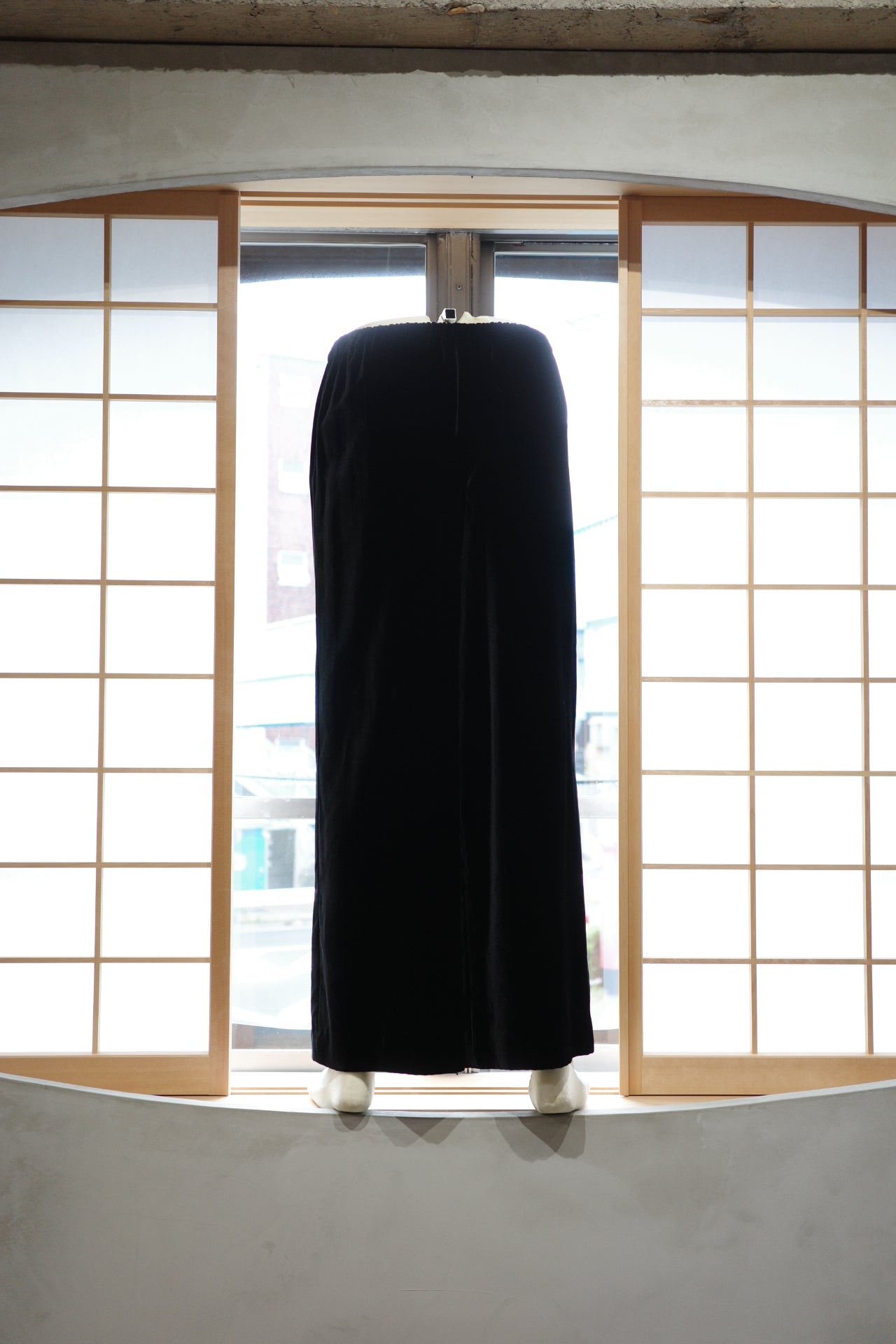 eskandar velour easy pants