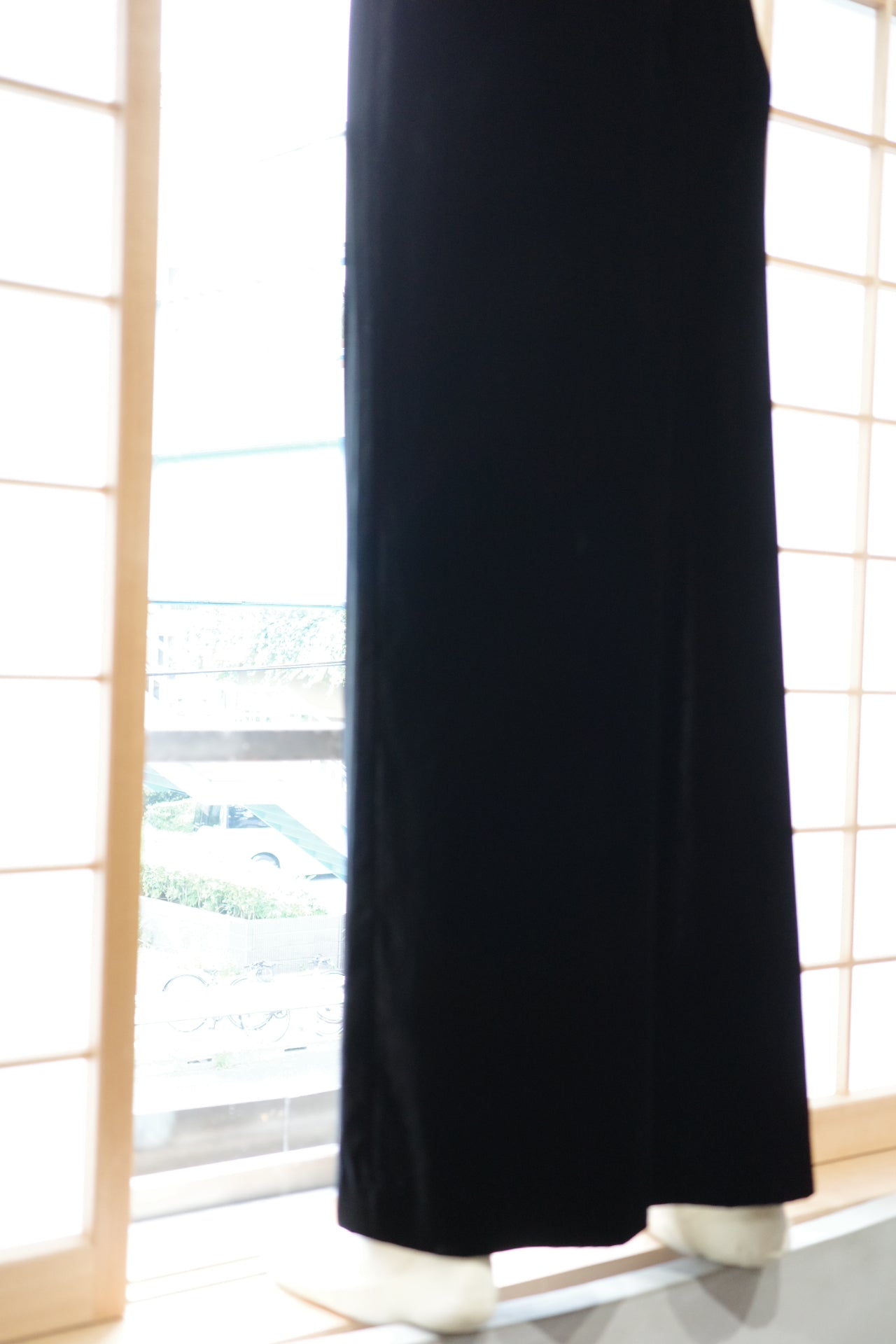 eskandar velour easy pants