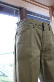 Twill stright pants