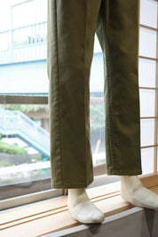 Twill stright pants