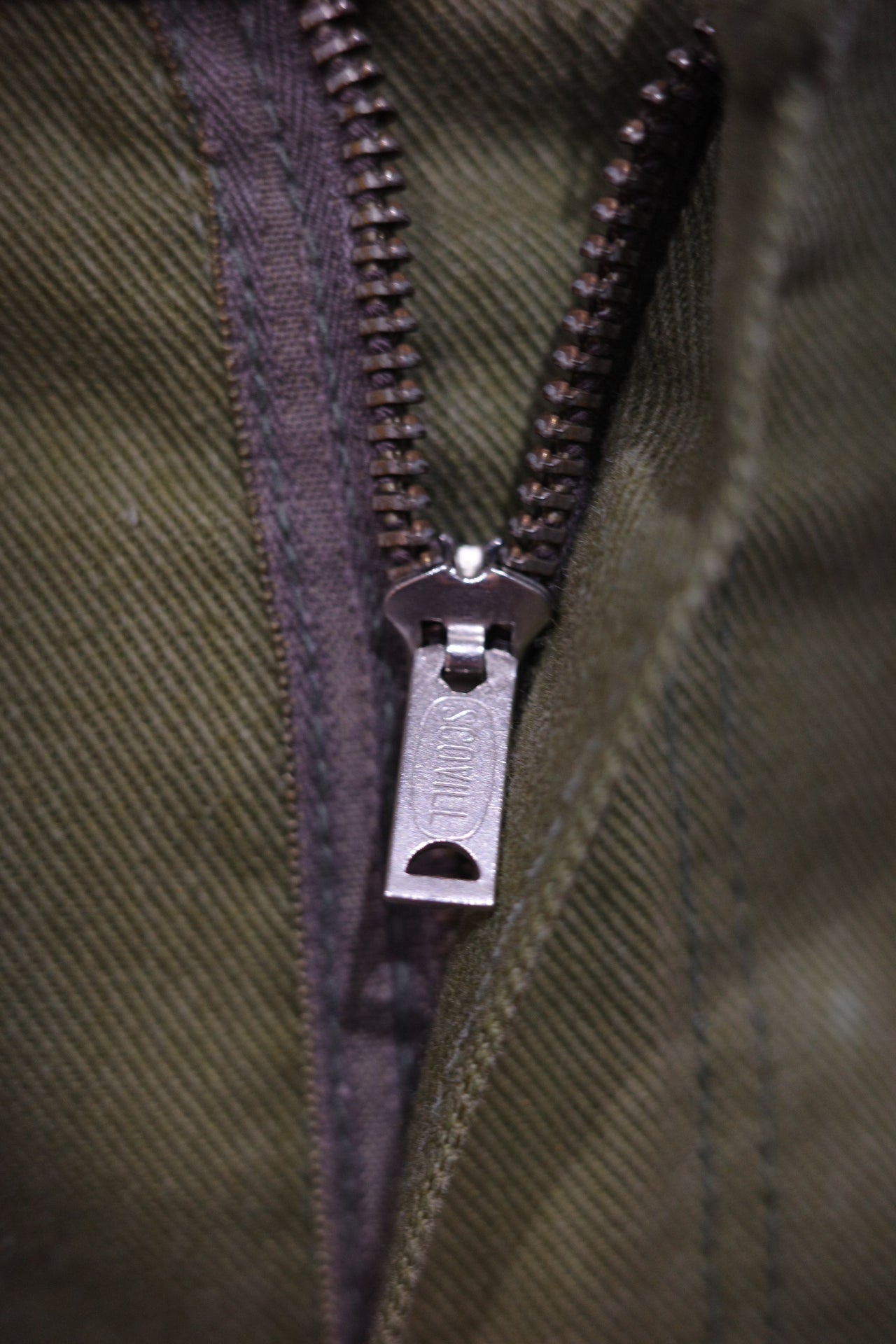 Twill stright pants