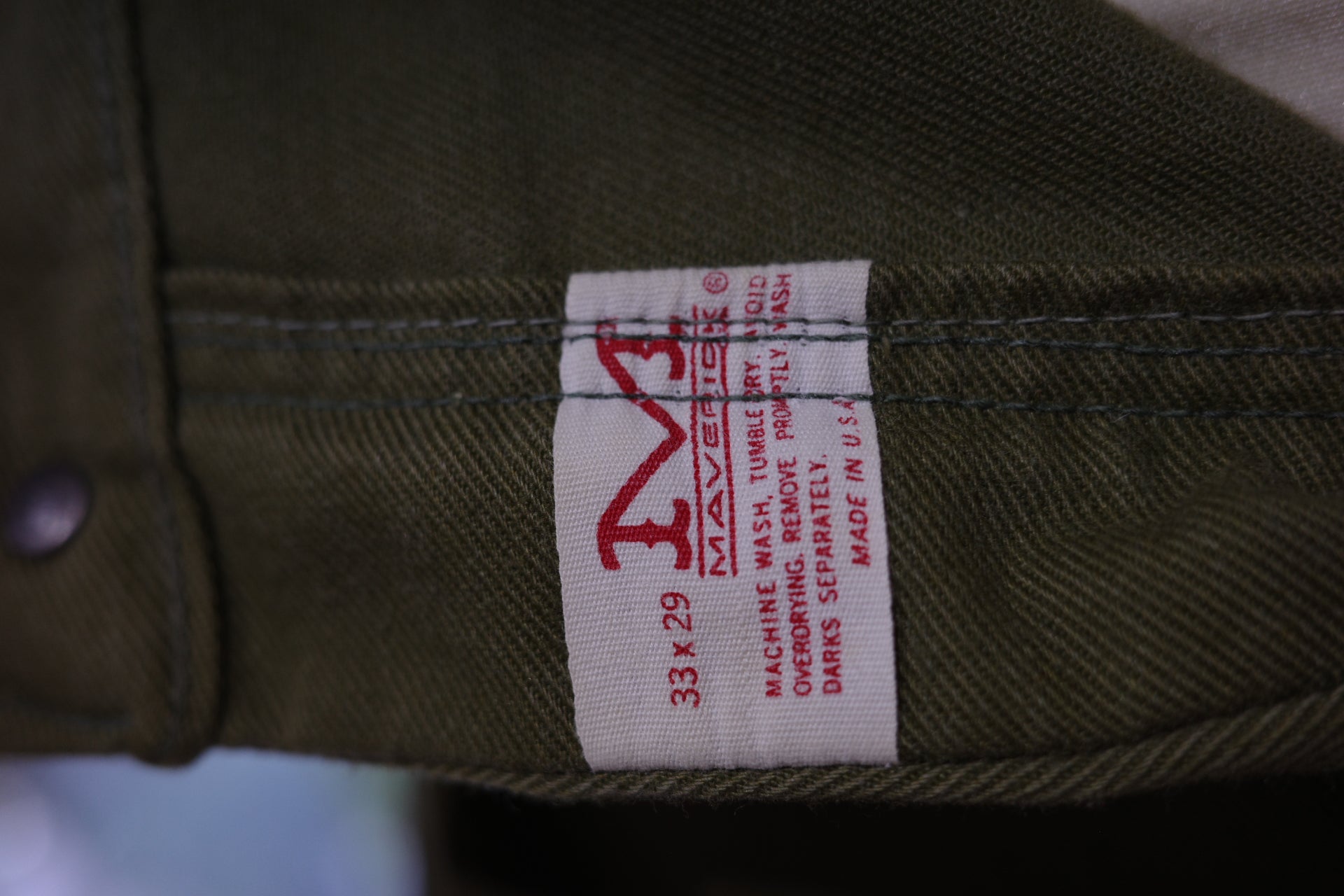 Twill stright pants