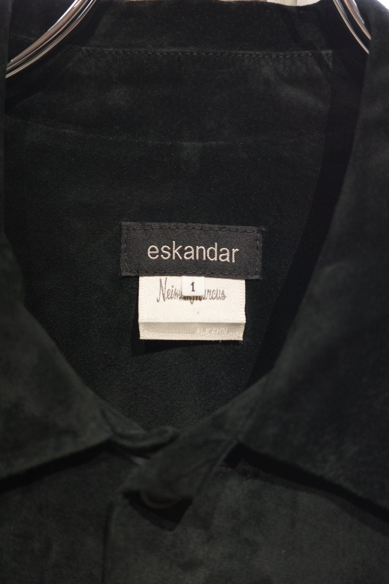 eskandar suede jacket