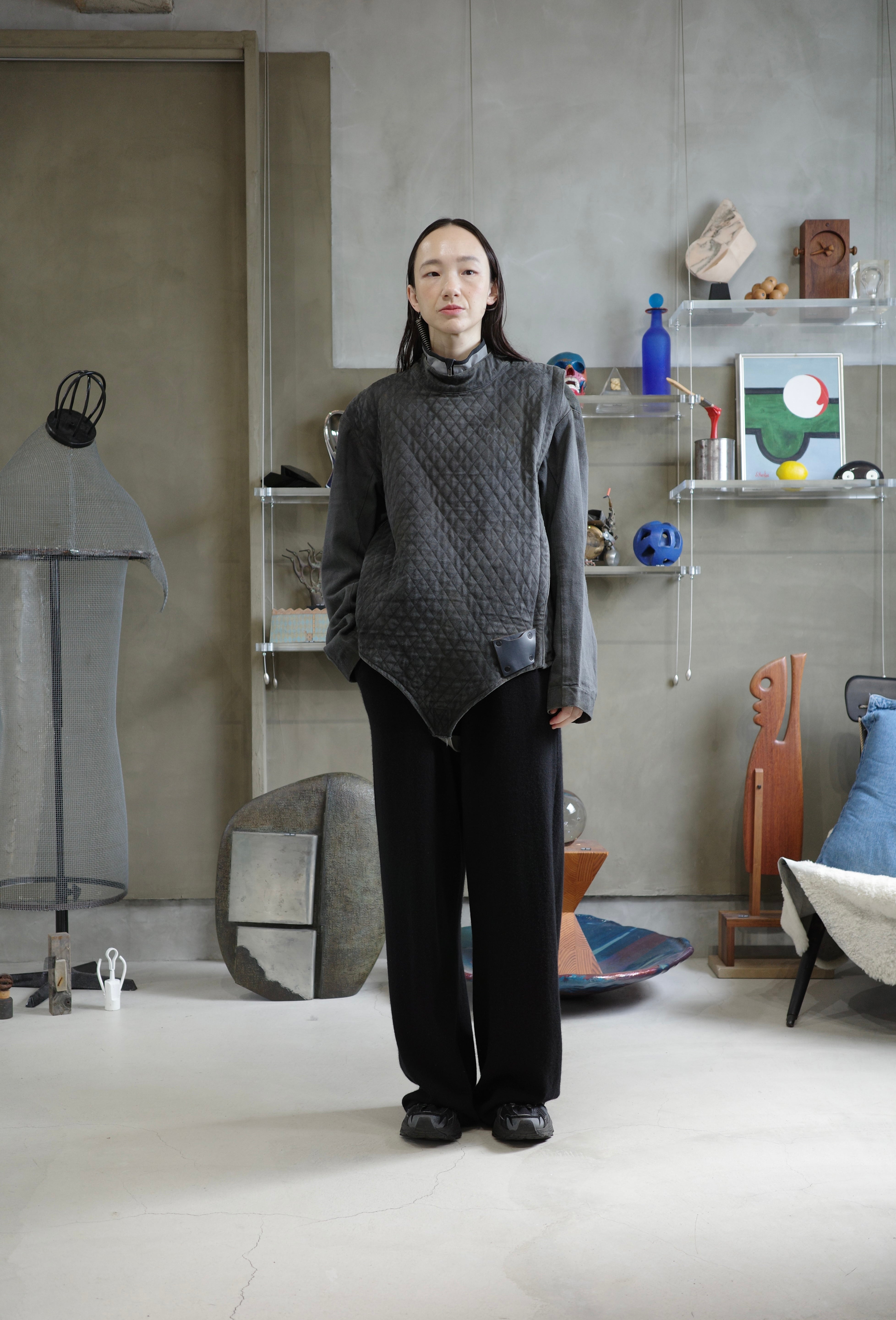 Quilting black cotton tops