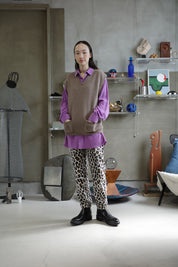 "NORMA KAMARI"  fake fur pants