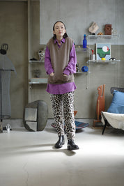 "NORMA KAMARI"  fake fur pants