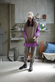 "NORMA KAMARI"  fake fur pants