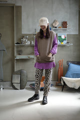 "NORMA KAMARI"  fake fur pants