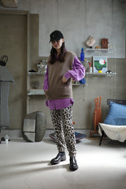 Purple Tencel shirts