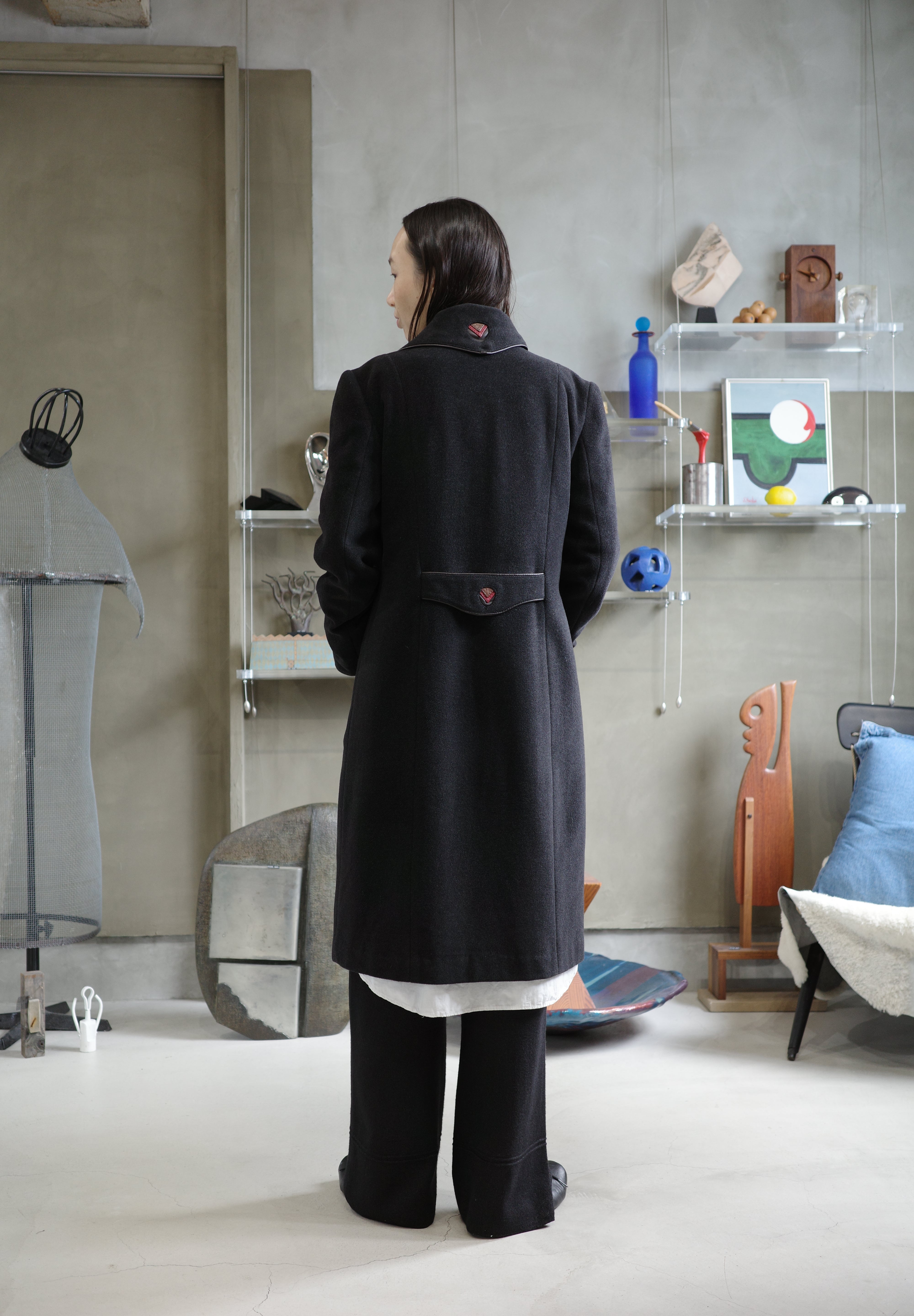 80's Wool Coat