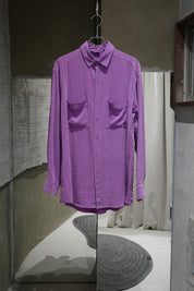 Purple Tencel shirts
