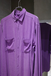 Purple Tencel shirts