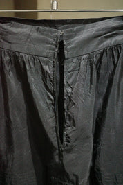 French silk long skirts
