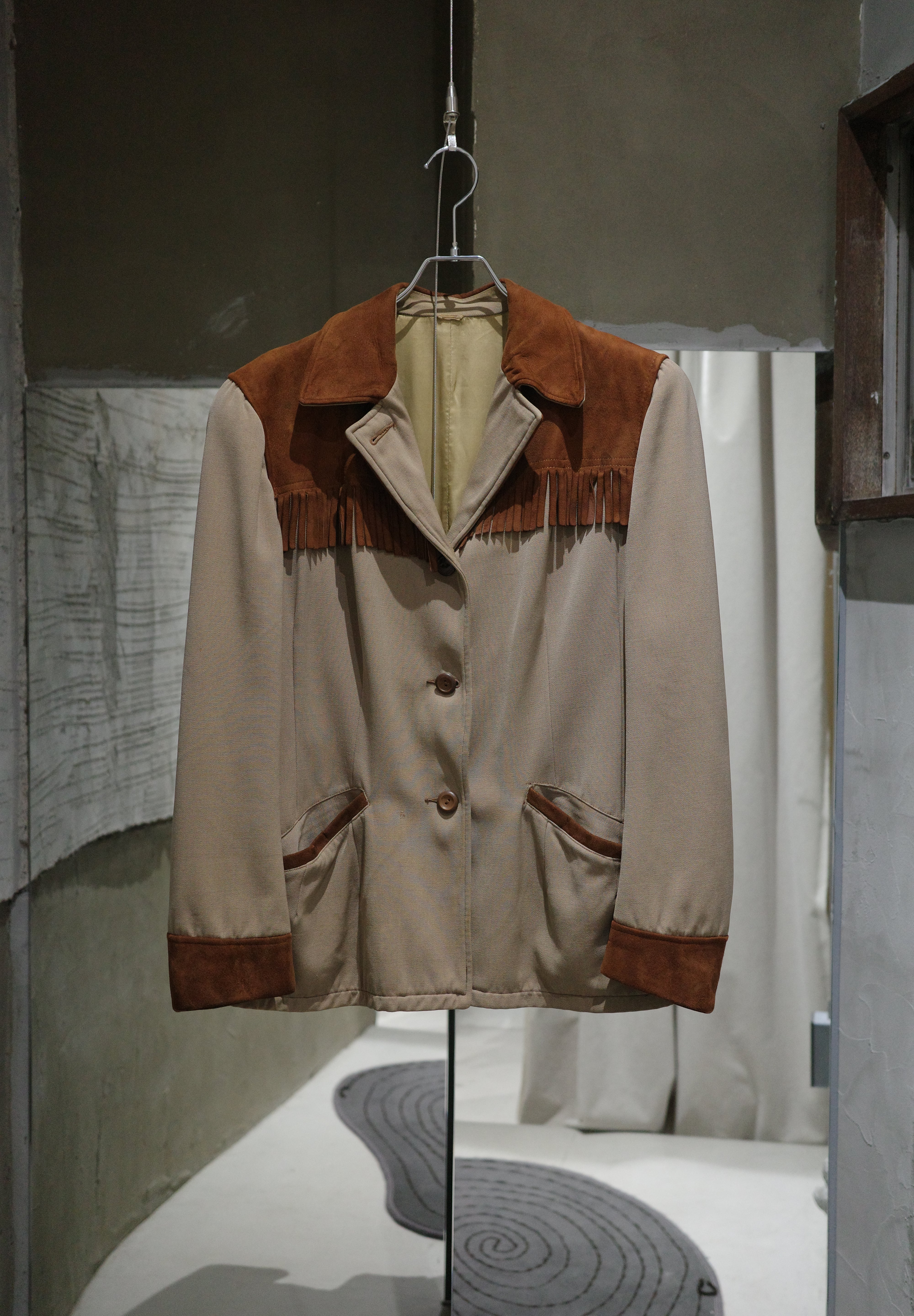 50's Wool gabardine jacket