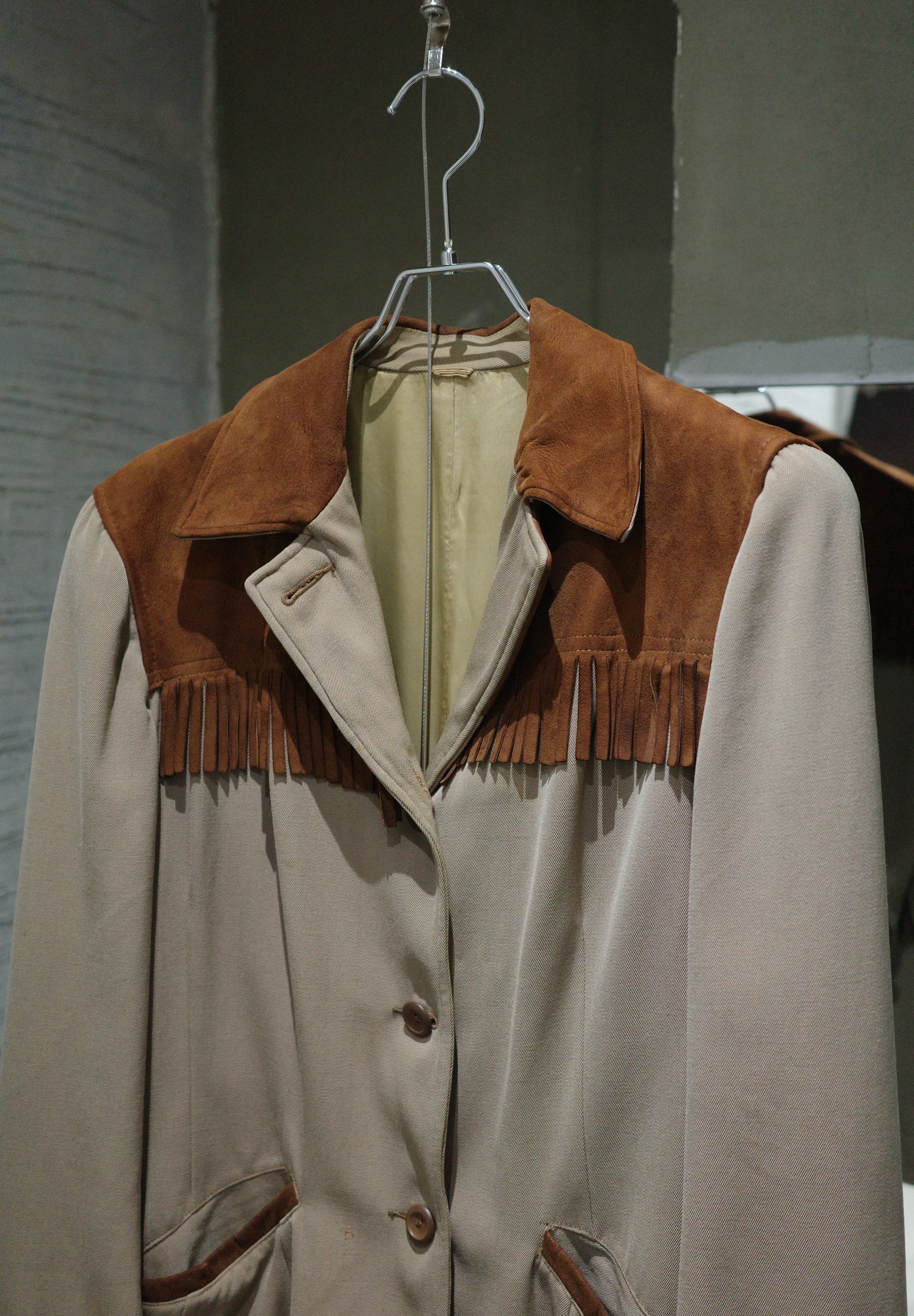 50's Wool gabardine jacket