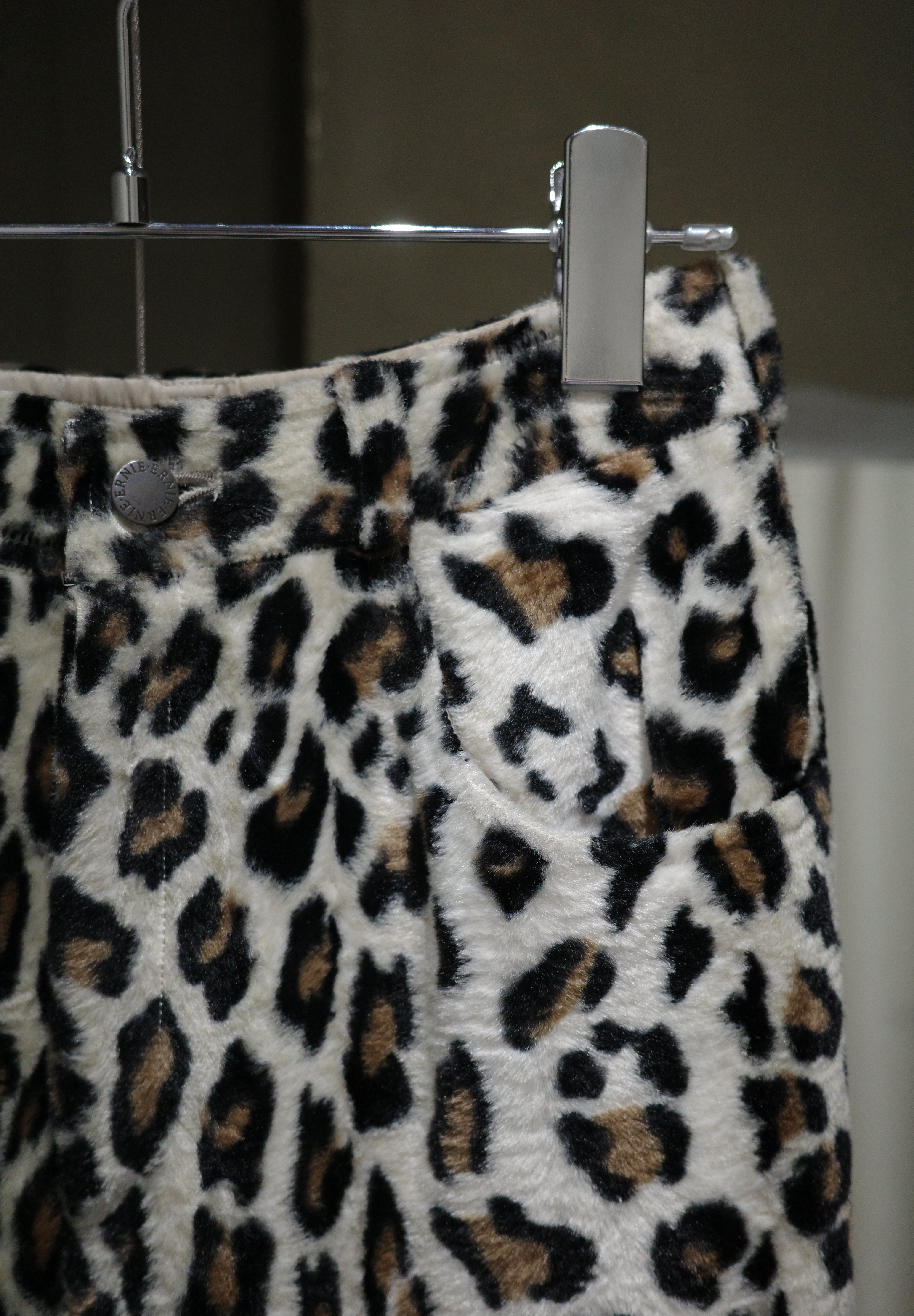 "NORMA KAMARI"  fake fur pants