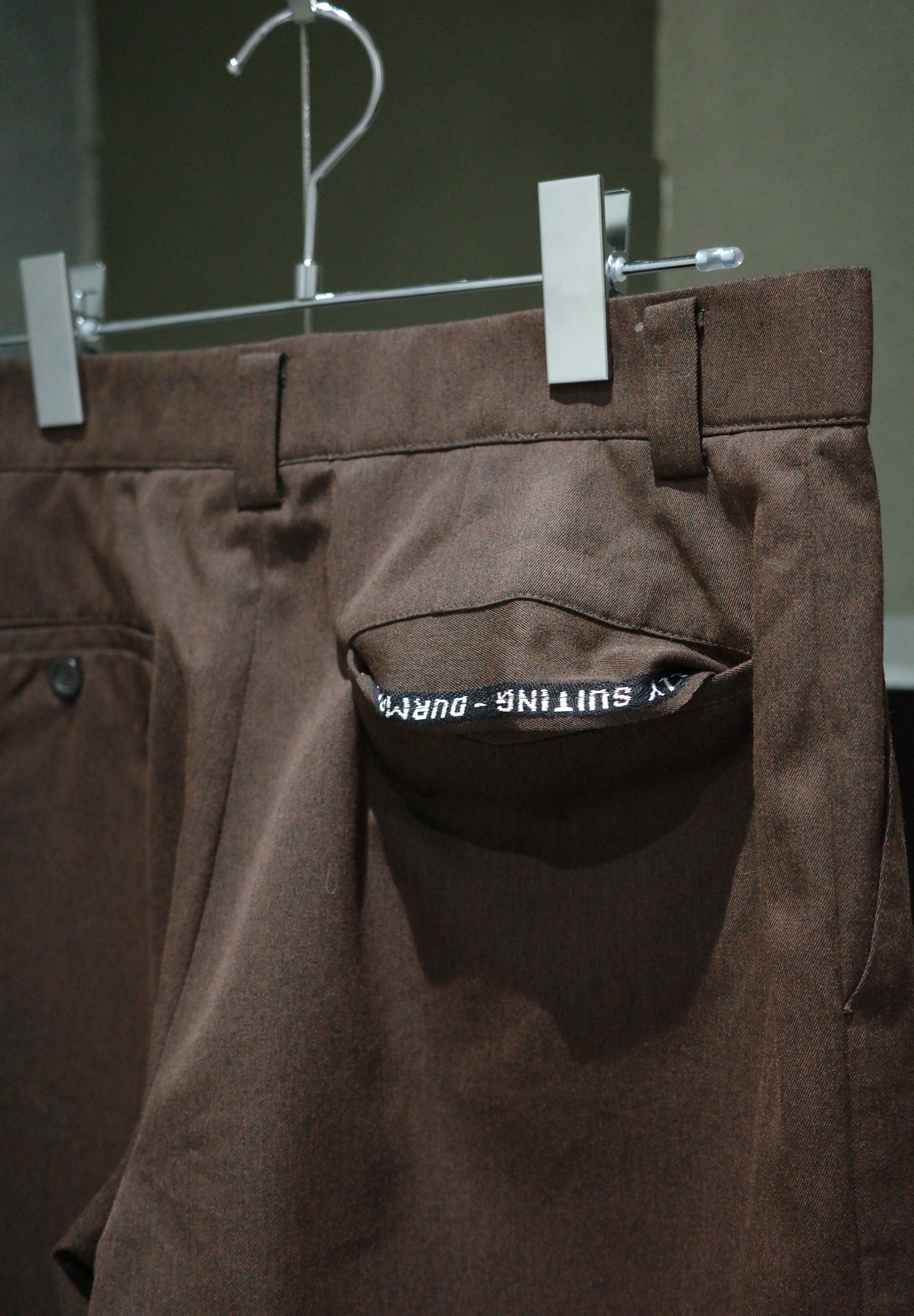 70's Wide cotton slacks