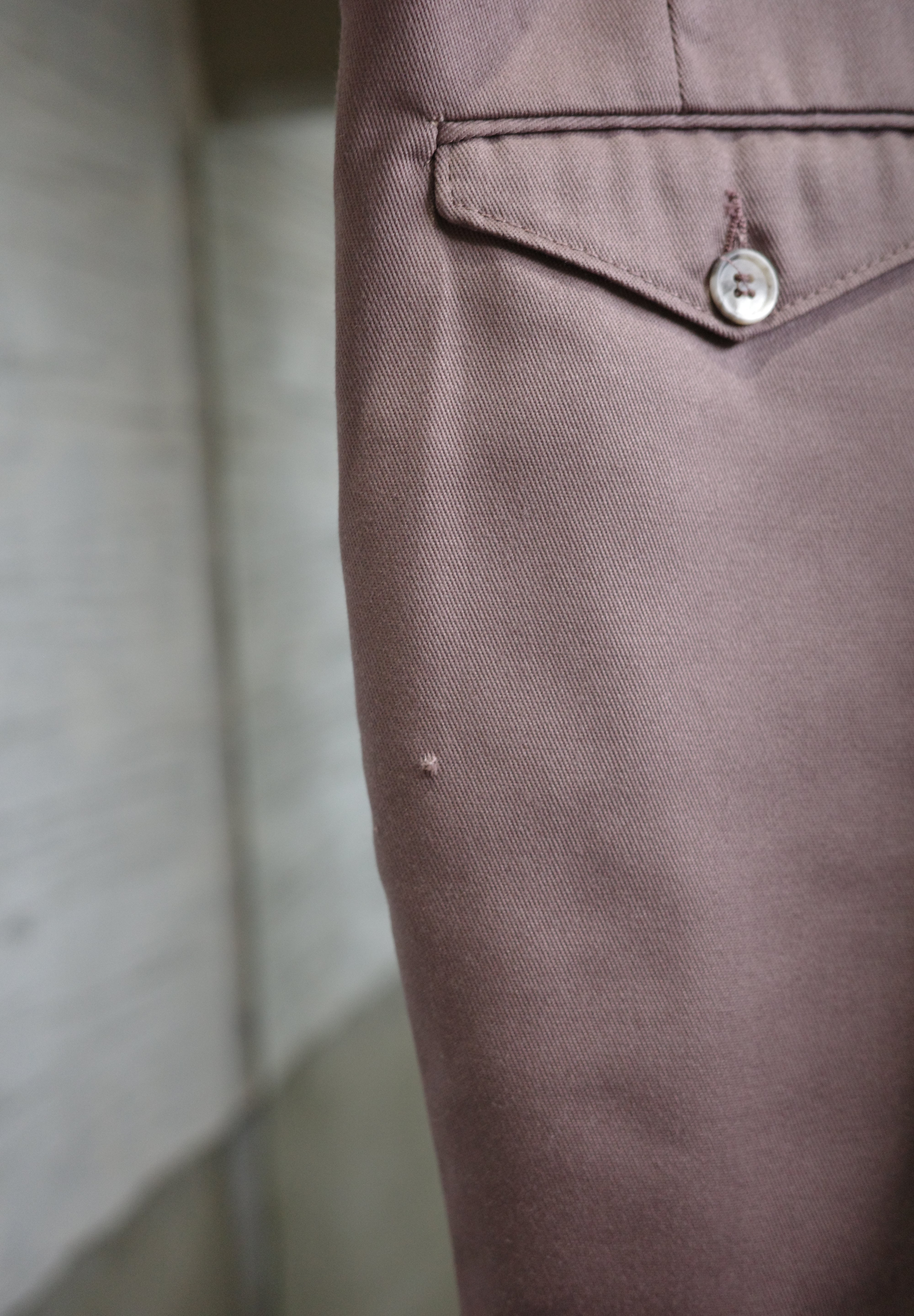 Cotton chino pants