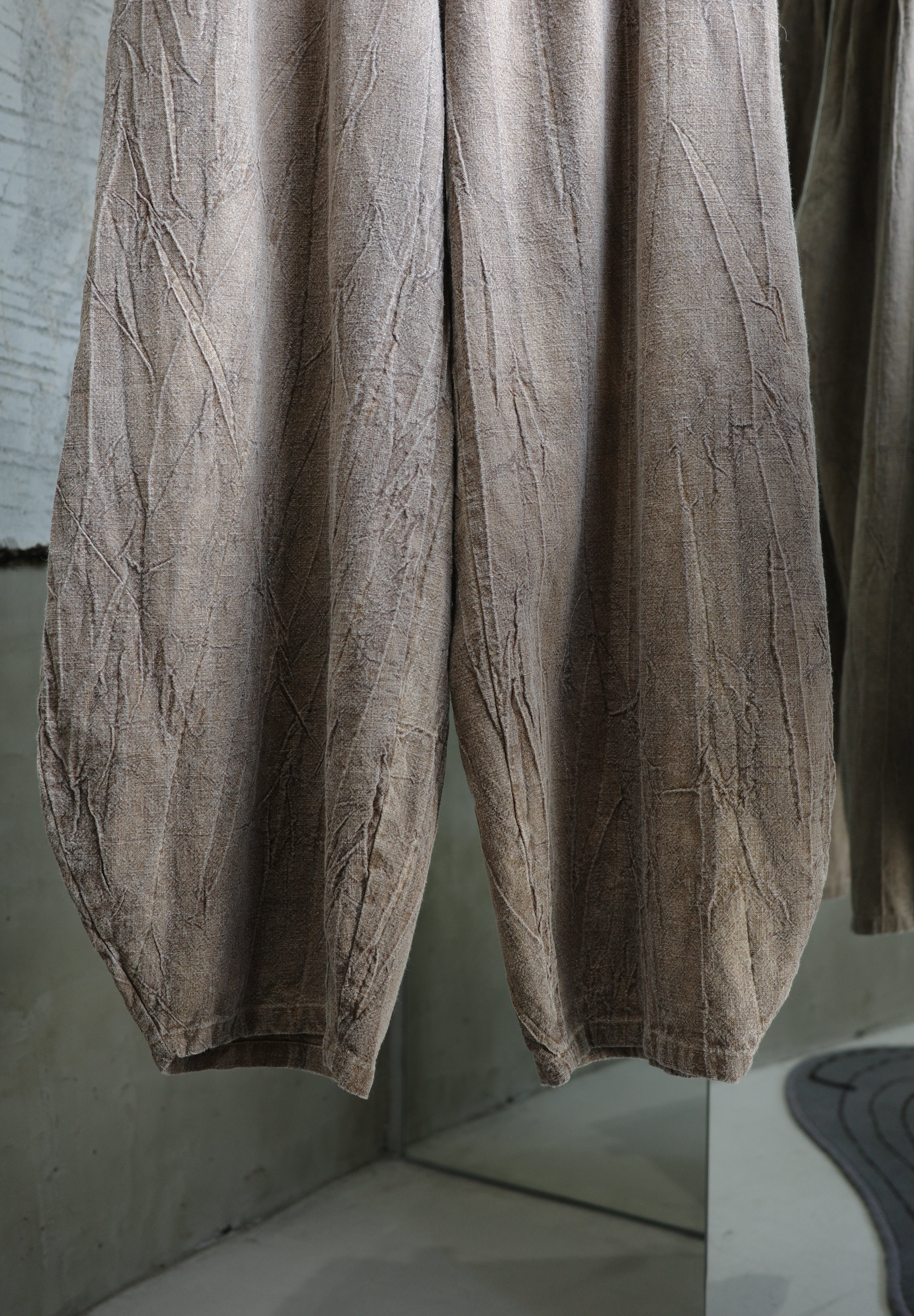 Cotton balloon pants