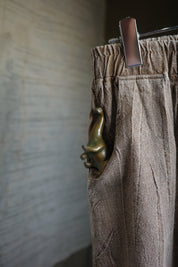 Cotton balloon pants