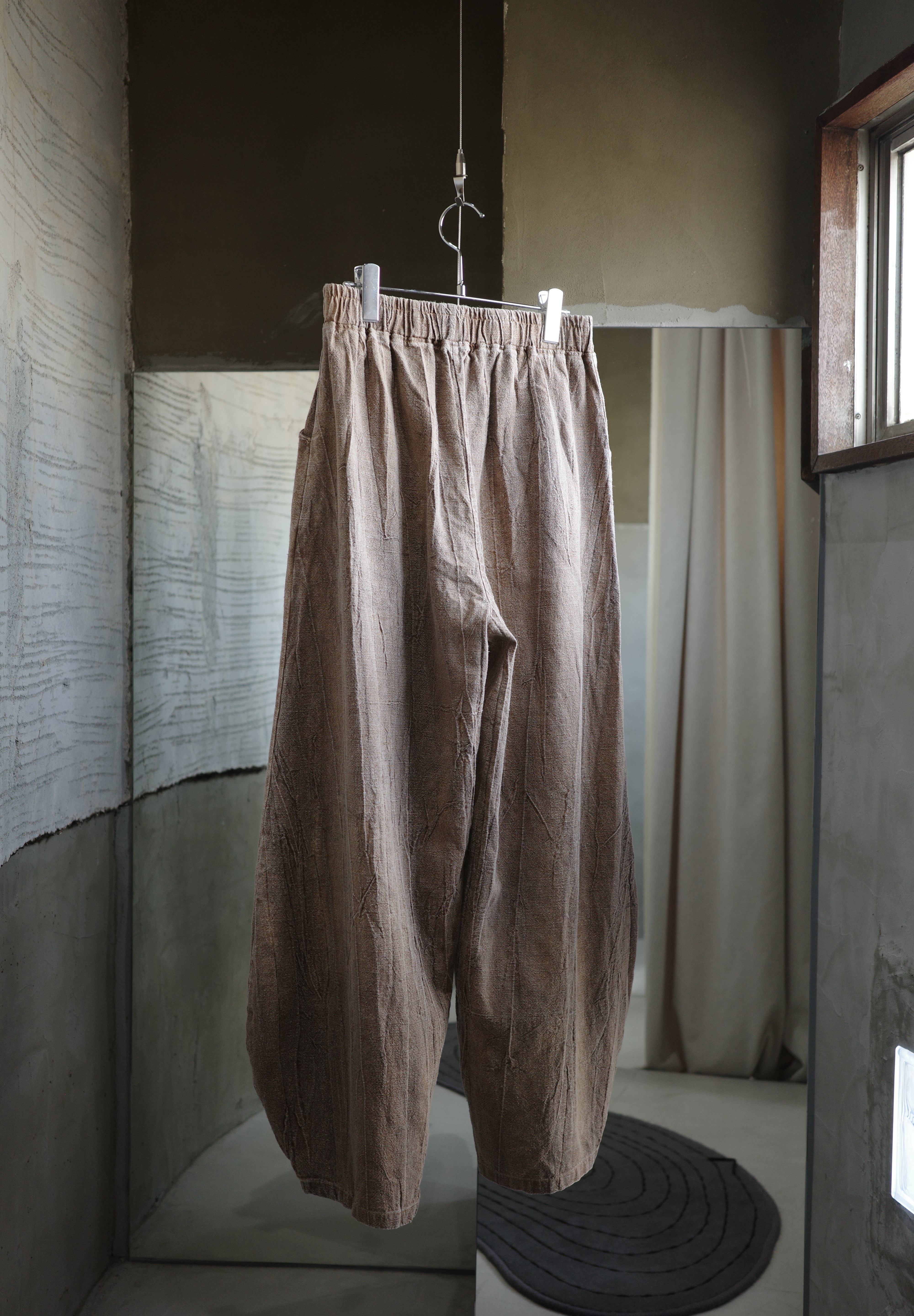 Cotton balloon pants