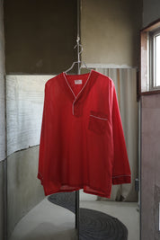 Red V neck tops