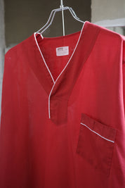 Red V neck tops