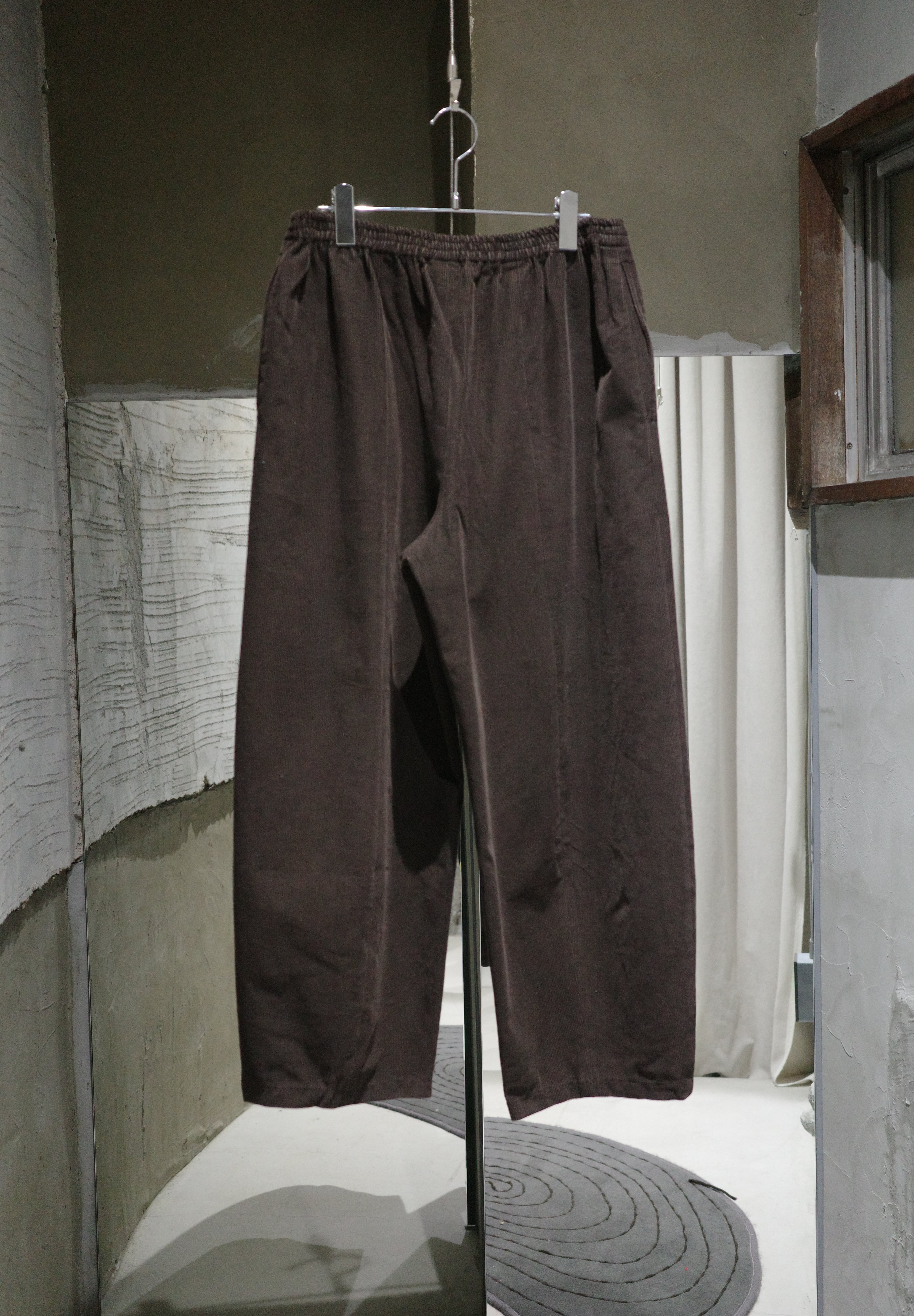 eskandar wide corduroy pants