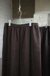 eskandar wide corduroy pants