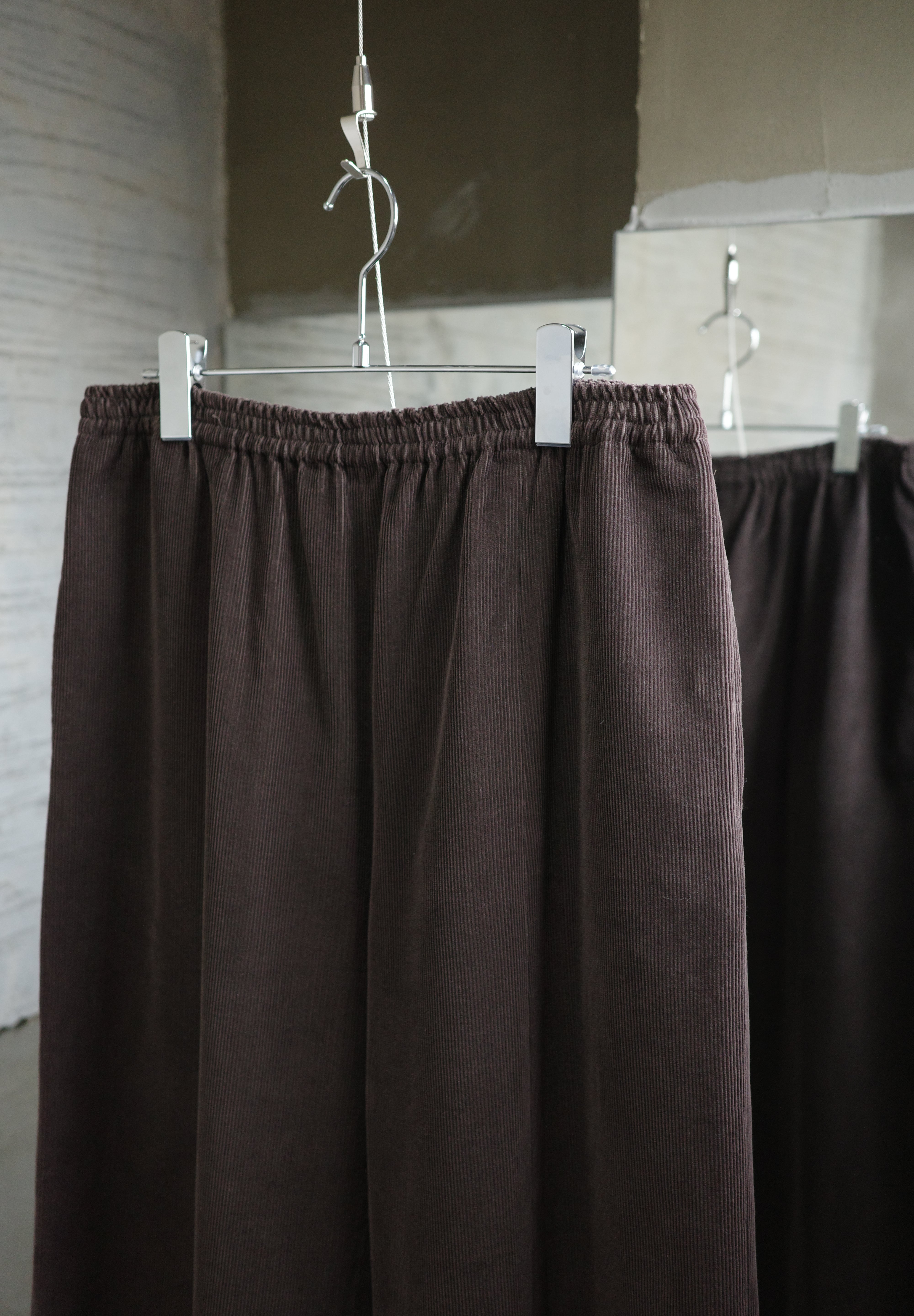 eskandar wide corduroy pants
