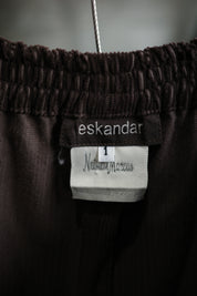 eskandar wide corduroy pants