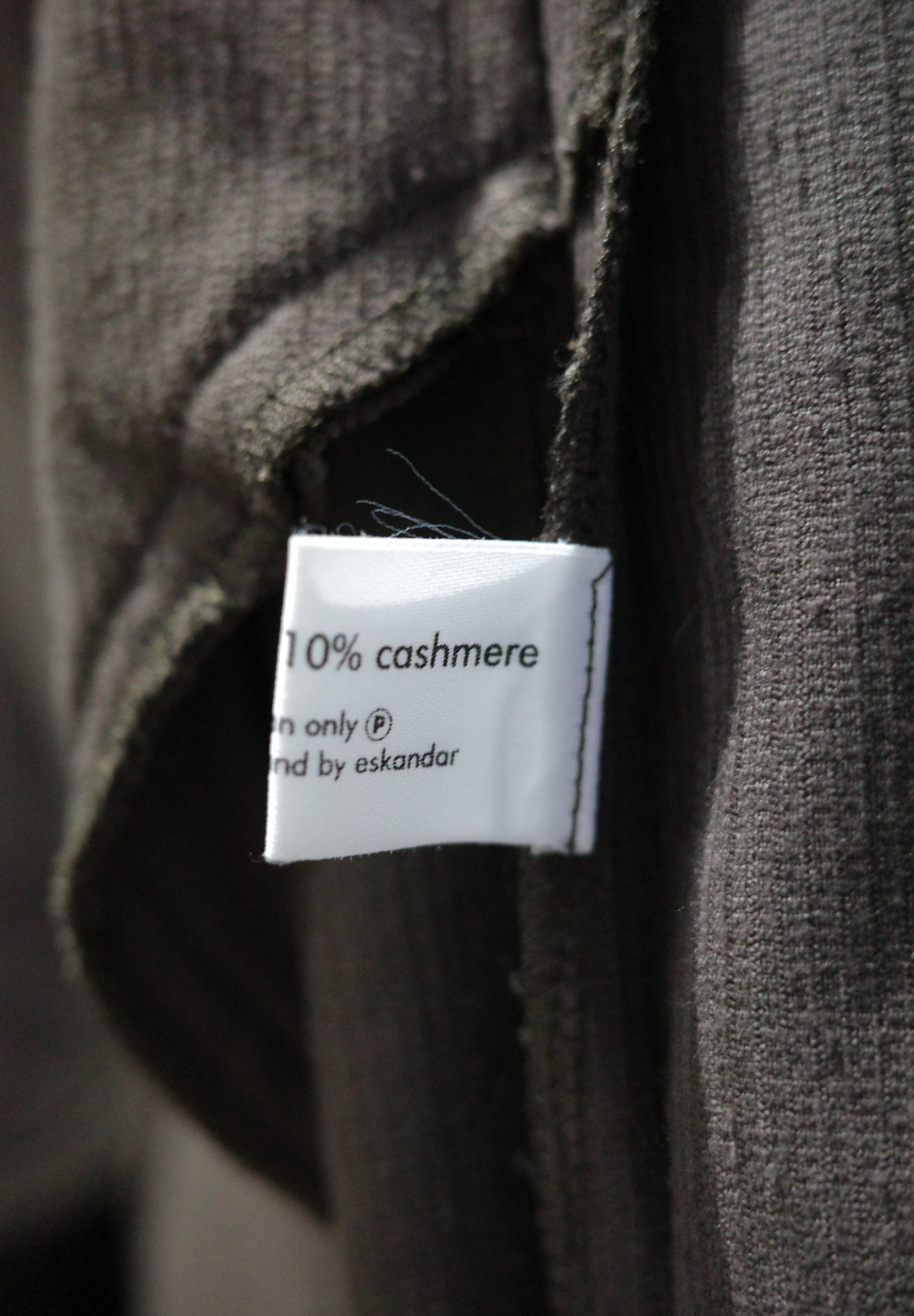 eskandar wide corduroy pants