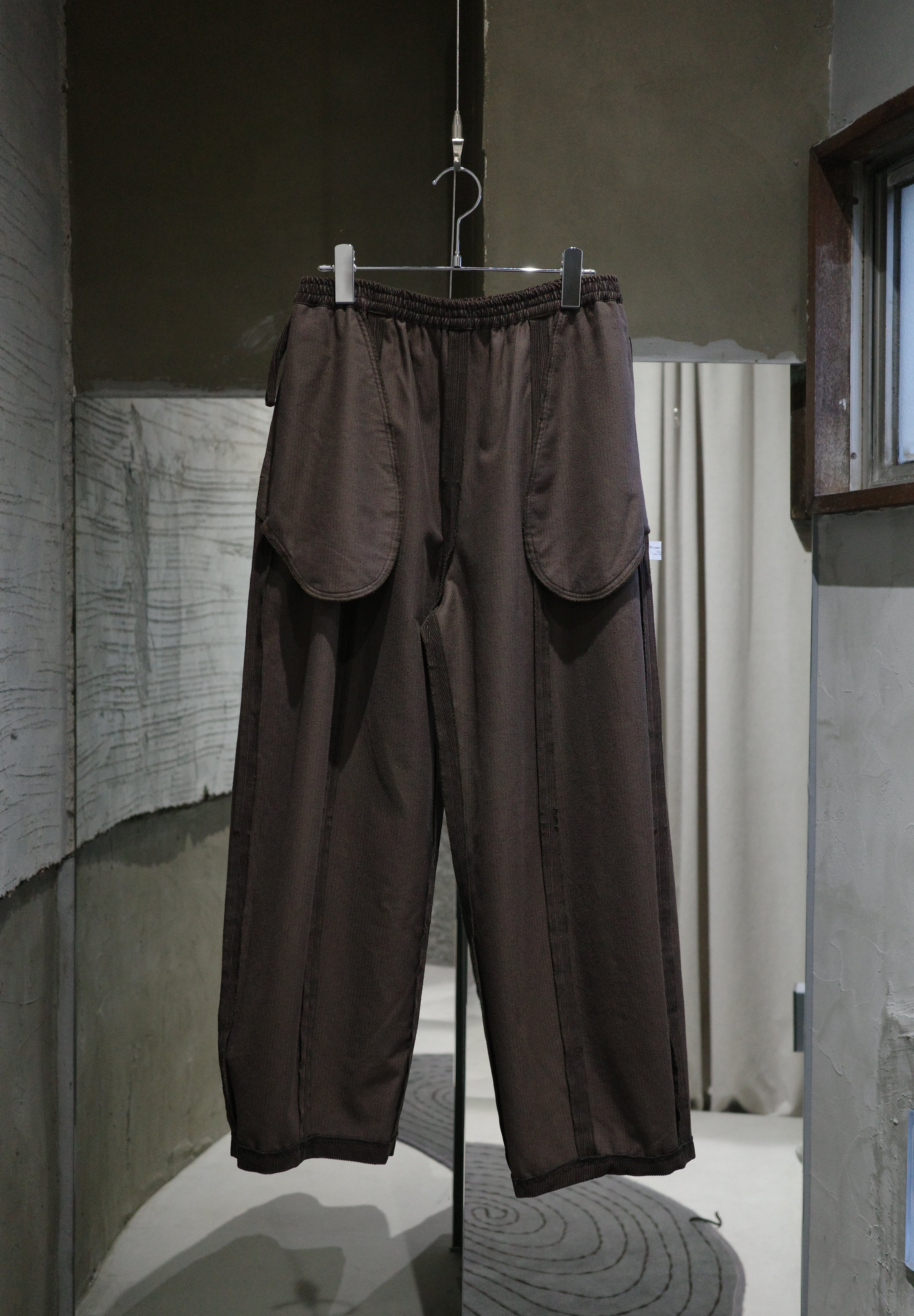 eskandar wide corduroy pants