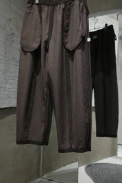 eskandar wide corduroy pants