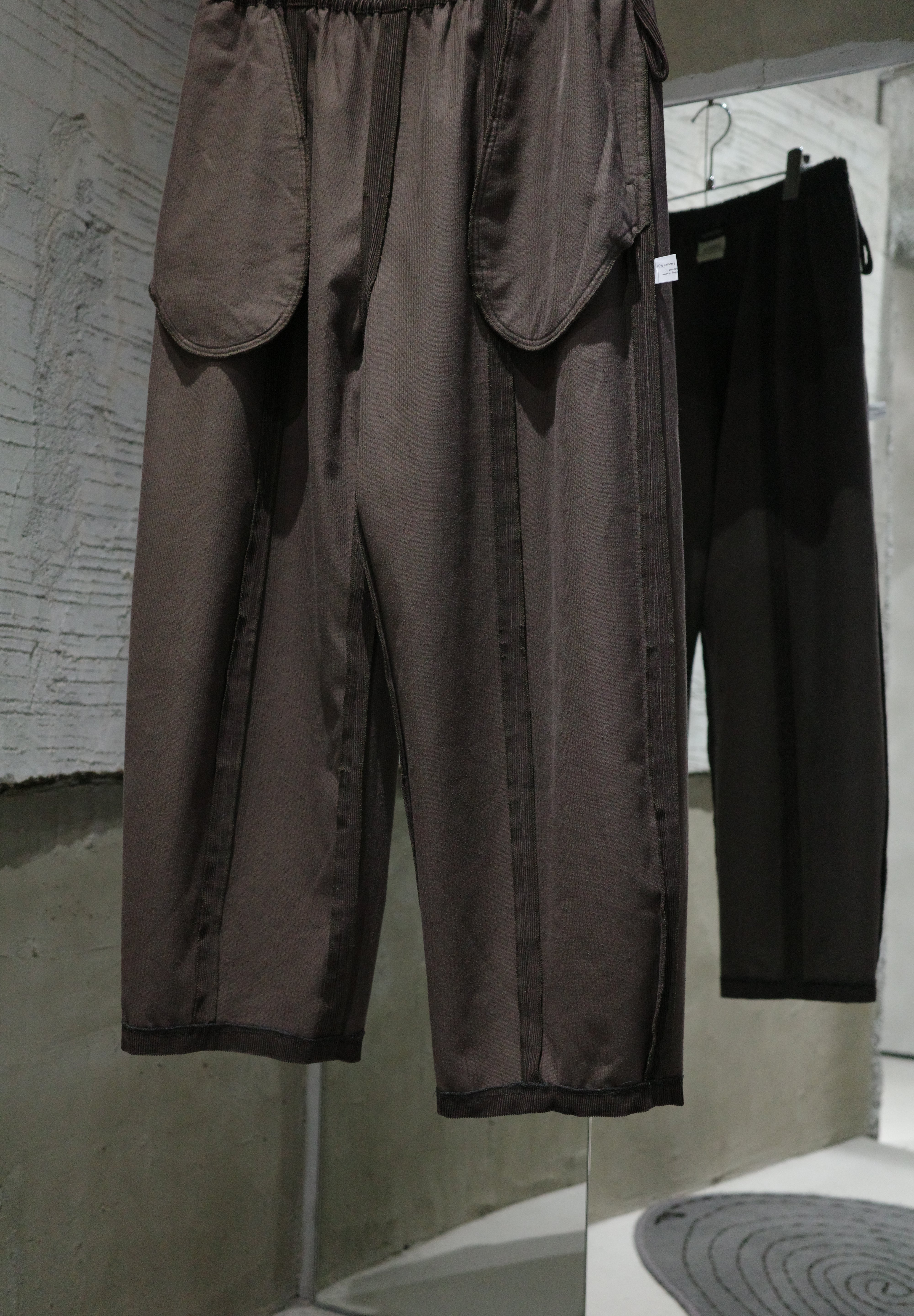 eskandar wide corduroy pants