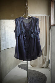 MARITHÉ + FRANÇOIS GIRBAUD Silk vest