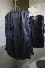 MARITHÉ + FRANÇOIS GIRBAUD Silk vest