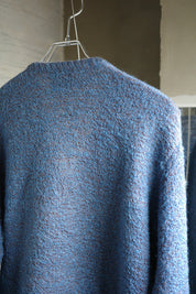 60's Mohair V neck knit