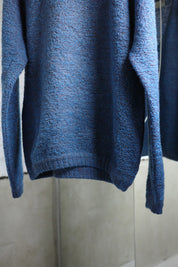 60's Mohair V neck knit
