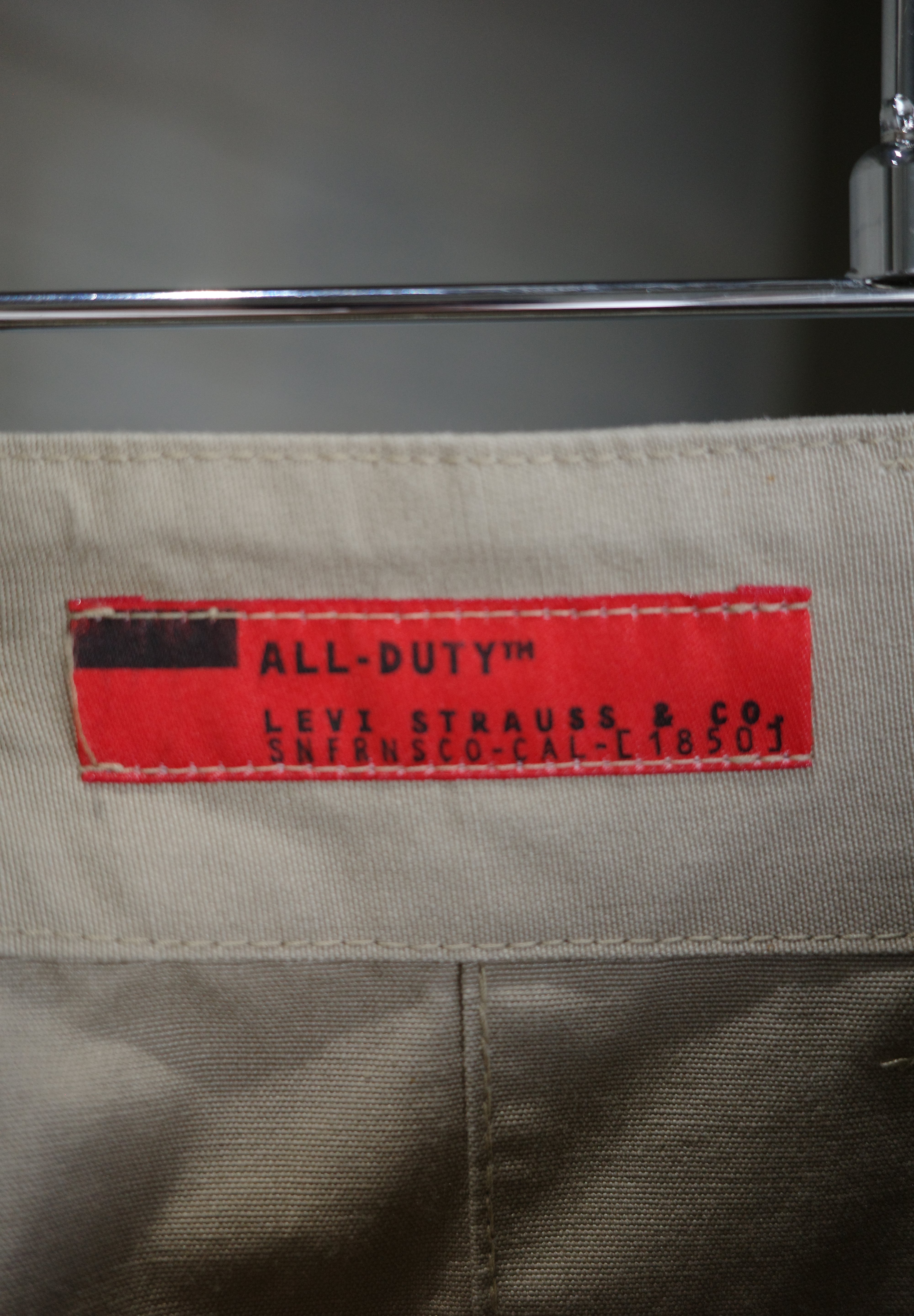 Levi's "All duty" Cotton pants