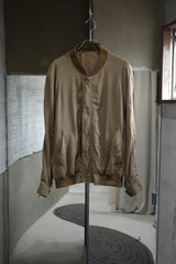 Rayon bomber jacket